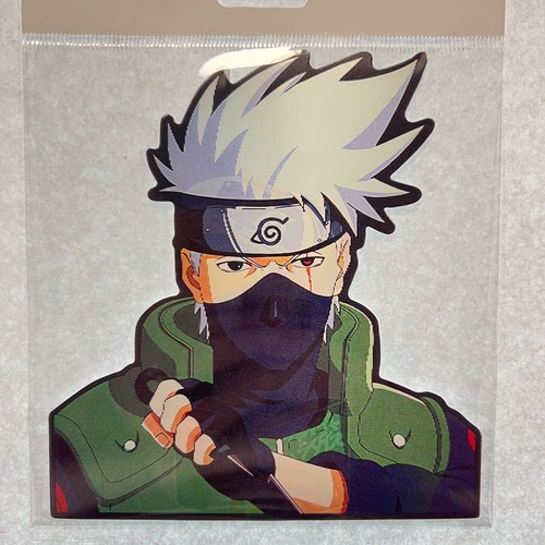NARUTO KAKASHI HATAKE 5" TALL LENTICULAR STICKER ANIME LAPTOP CAR DECORATION