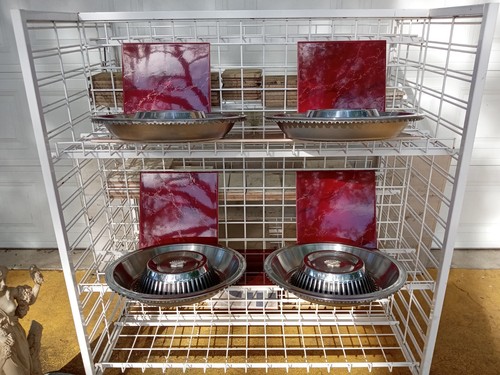 1963-1964 Cadillac DeVille Fleetwood 15" Hubcaps Set Of (4) Wheel Covers Antique - Picture 21 of 24