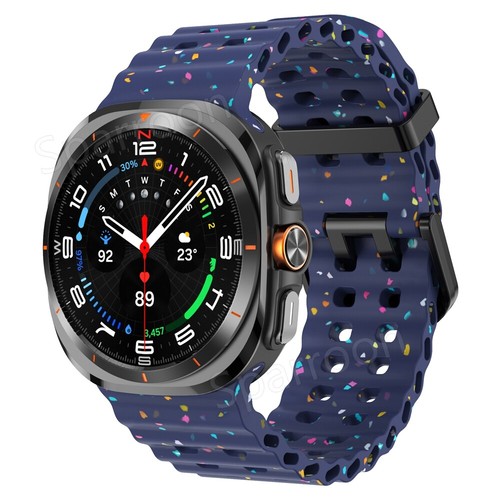 Sport Silikon Armband Uhrenarmband Für Samsung Galaxy Watch Ultra 47mm Ersatband - Picture 35 of 518