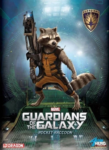Marvel Rocket the Racoon Guardians of the Galaxy Figure