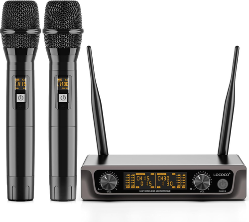 Sistema de micrófono inalámbrico: Metal Dual Professional UHF Cordless - Picture 12 of 12
