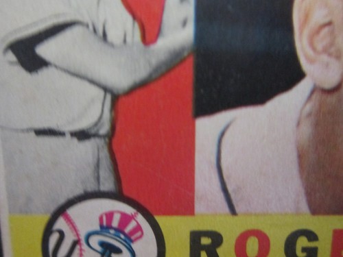 Roger Maris 1960 Topps Batting Pose Card#377 VG Condition-Yankees RF HOF-2 - Picture 4 of 7