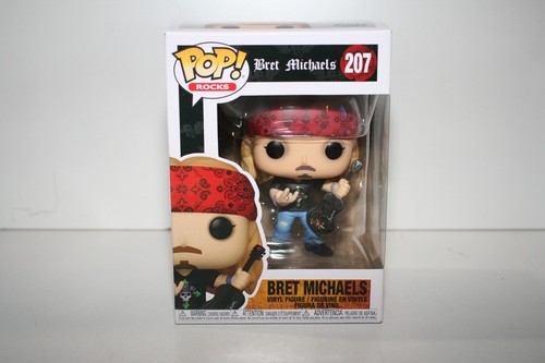 Funko POP! Rocks Bret Michaels #207 2021 Neu