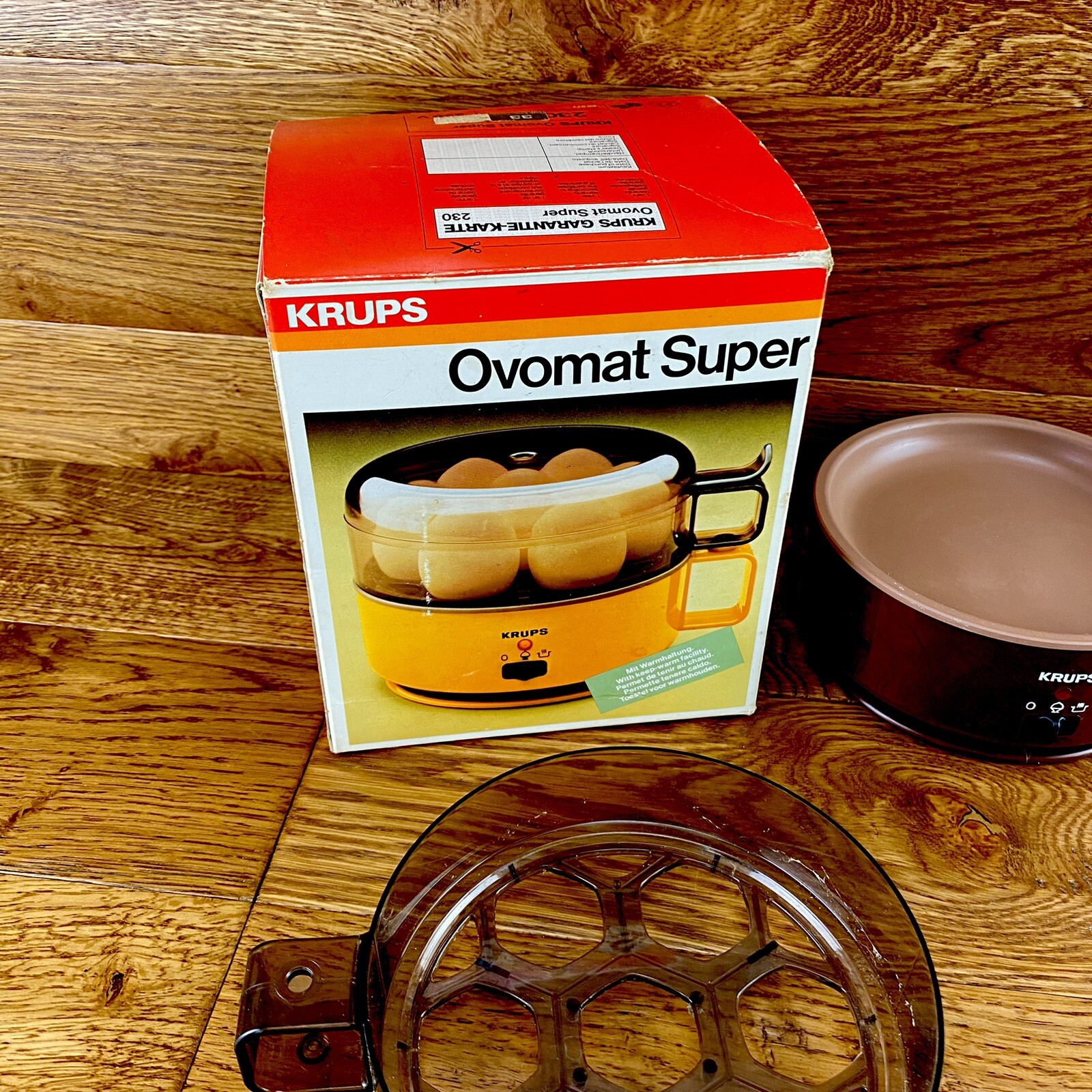 Vintage 1970’s Krups Ovomat Super Egg Cooker Boiler Retro Classic New