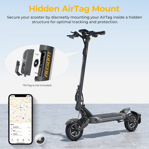 Ausom Electric Scooter 2*1000W Motor,95km Range,Front/Rear Hydraulic Disc Brakes - Picture 2 of 20
