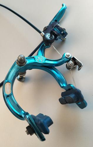 Dia-compe MX1000 old School vintage BLUE Brake caliper and Shimano lever - Picture 3 of 17