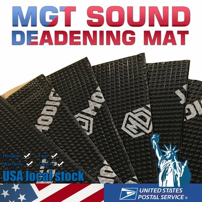 MGT 80 mil 36.8 sqft Car Sound Deadening Mat Sound Deadener Material insulation | eBay