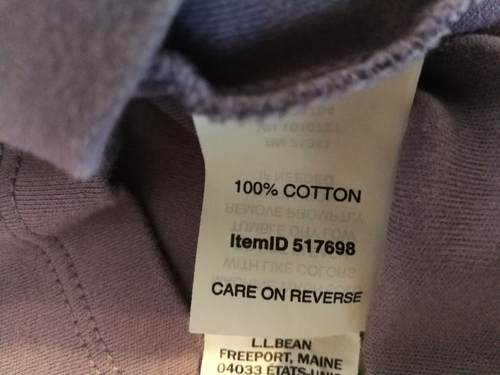 LL Bean Damen Shirt 2X Plus Lila Bluse Oberteil Kurzarm V-Ausschnitt Freizeit Büro - Bild 4 von 4