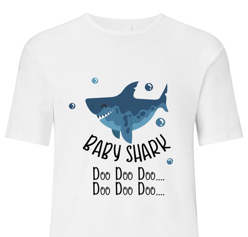 Baby Shark Doo Doo T Shirts Top Boy Girl Kids Children Adults Funny Song Gift - Picture 5 of 5