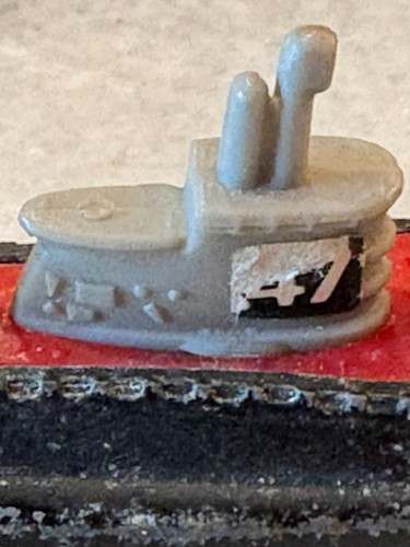 Vintage Tootsietoy Submarine Die-cast Metal Toy - Naval Military Boat - USA - Picture 7 of 12