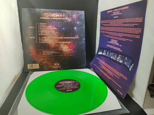 Origin Abiogenesis First Pressing Neon Green UV Blacklight Reactive Vinyl 6/150 - Bild 7 von 11