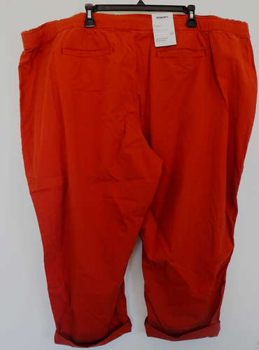 Brown Ultra Comfort Waistband High rise Capri Twill Pants Woman's Size 4X NWT - Picture 7 of 14