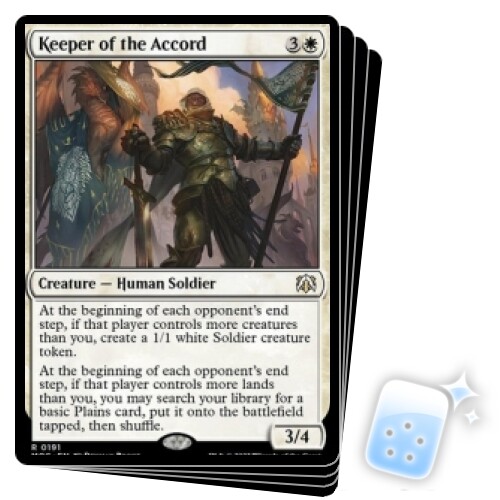 KEEPER OF THE ACCORD X4 March Of The Machine: Commander Magic MTG MINT CARD - Picture 1 of 1