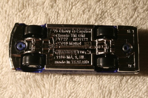 NEU Matchbox Coffee Cruisers III DARK BLUE '75 Chevrolet Caprice 1/64 lose 1975 - Bild 5 von 6