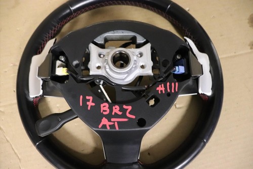 2017-2020 Subaru BRZ Factory OEM Steering Wheel Assembly A/T W/ Shift Paddles - Picture 13 of 14
