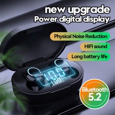 TWS 9D Kopfhörer Bluetooth 5.2 Touch Control In-Ear Ohrhörer Wireless Headset