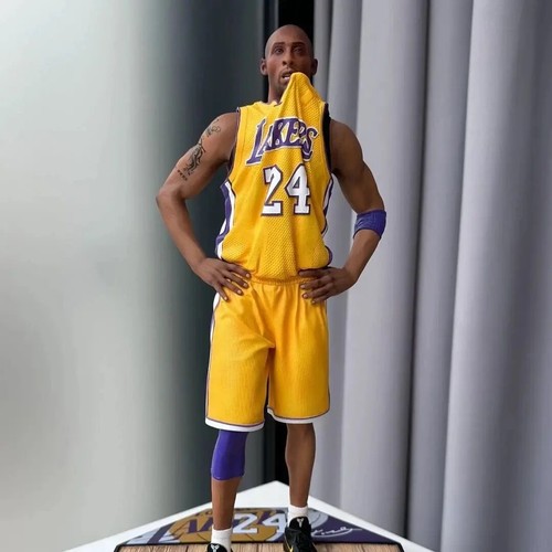 Modellino Hot Nba Basketball Star Kobe 2025 modello bambola Black Mamba Roars Kobe - Foto 14 di 28