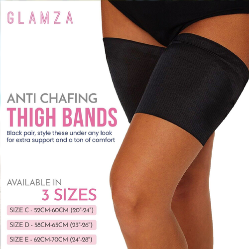 2 STCK. Oberschenkelband Anti-Channing Anti-Rutsch Übergröße Elastisch Chub Reibband - Bild 2 von 11