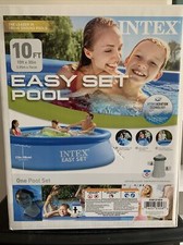 Intex 10 X 30 Easy Set Above Ground Swimming Pool W/ Filter Pump, Ships Fast 