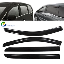 Window Visors For 2005-2007 Honda Odyssey Smoke Sun Rain Guard Deflector 4pcs