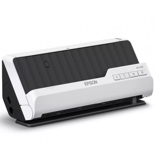 Epson WorkForce DS-C330, Scanner, Compact desktop Sheetfed Scanner, White/ Grey - Picture 5 of 9