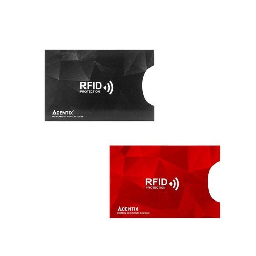 RFID/NFC Data Blocking Card Holder Sleeve Wallet for Credit Debit Protection - Picture 8 of 10