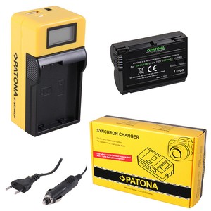 BATTERIA PER NIKON D7000 NIKON D7100 NIKON D7200 ENEL15 PATONA