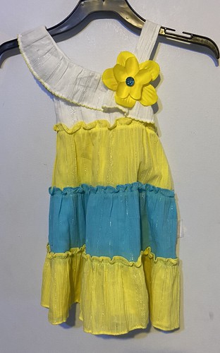 Tres 3 Nuevos Vestidos de Verano Talla 2T Niñas Vestido - Imagen 1 de 8