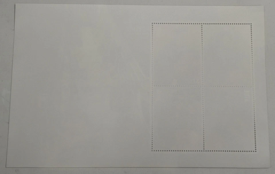 Hoja de 4 estampillas de recuerdo Niue de Elvis Presley de $1,50 2007 1086-89 Graceland 50 Foto 4 de 4