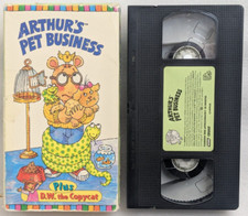 Arthur Arthurs Pet Business and D.W. the Copycat (VHS, 1997)