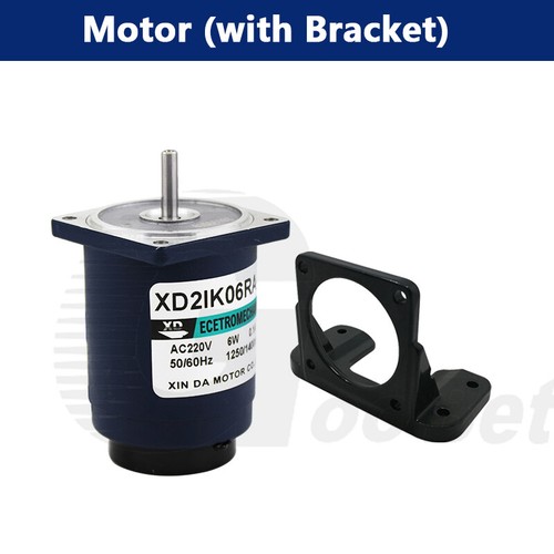 Micro AC 220V 6W High-speed Silent Electric Motor 50/60Hz 6mm Shaft 1400/2800RPM - Picture 8 of 13