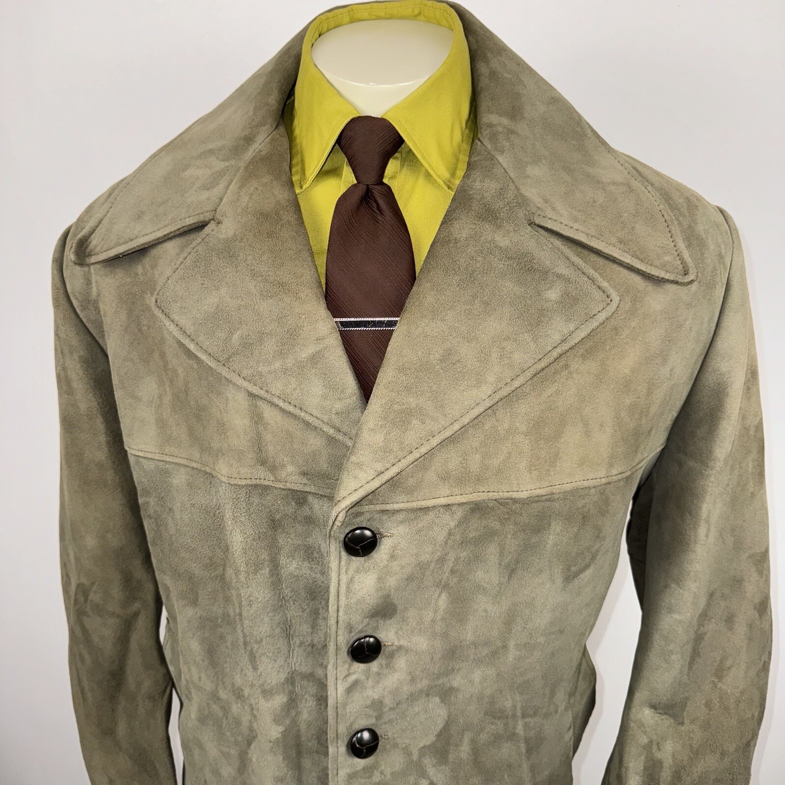ジャケット・アウター McGREGOR SUEDE LEATHER PANEL KNIT JACKET McGREGOR SUEDE LEATHER PANEL KNIT JACKET メンズ