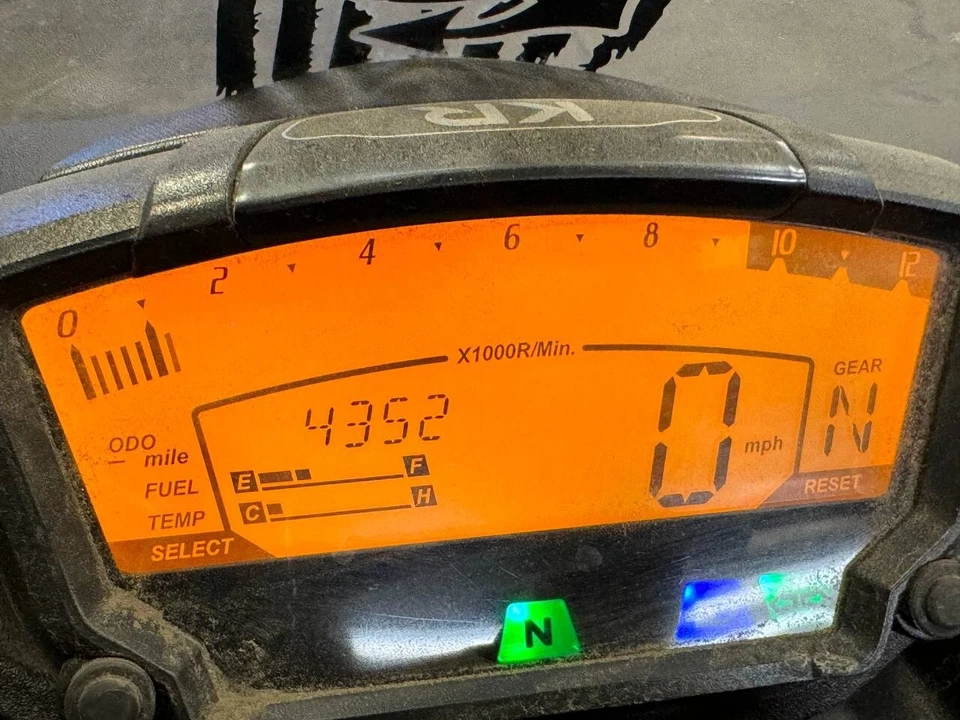 2017 Hyosung Gd250r Speedo Tach medidores display cluster velocímetro tacômetro - Imagem 3 de 4