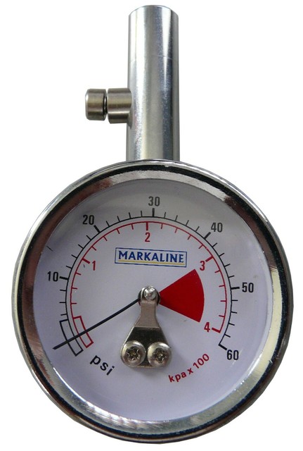 Car Tyre Tire AIR PRESSURE GAUGE 60 psi for sale online | eBay