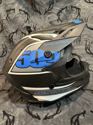 509 Altitude Carbon Fiber Snowmobile Helmet Size Medium - Picture 3 of 5