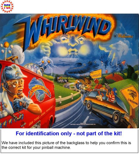 Kit de fusibles máquina de pinball Williams Whirlwind 1990 - sistema 11B (10 fusibles) - Imagen 2 de 2