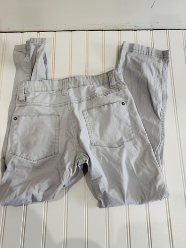 Paper, Denim & Cloth Girls Size 12 Khaki Pants Straight Leg 23" Inseam - Picture 4 of 7