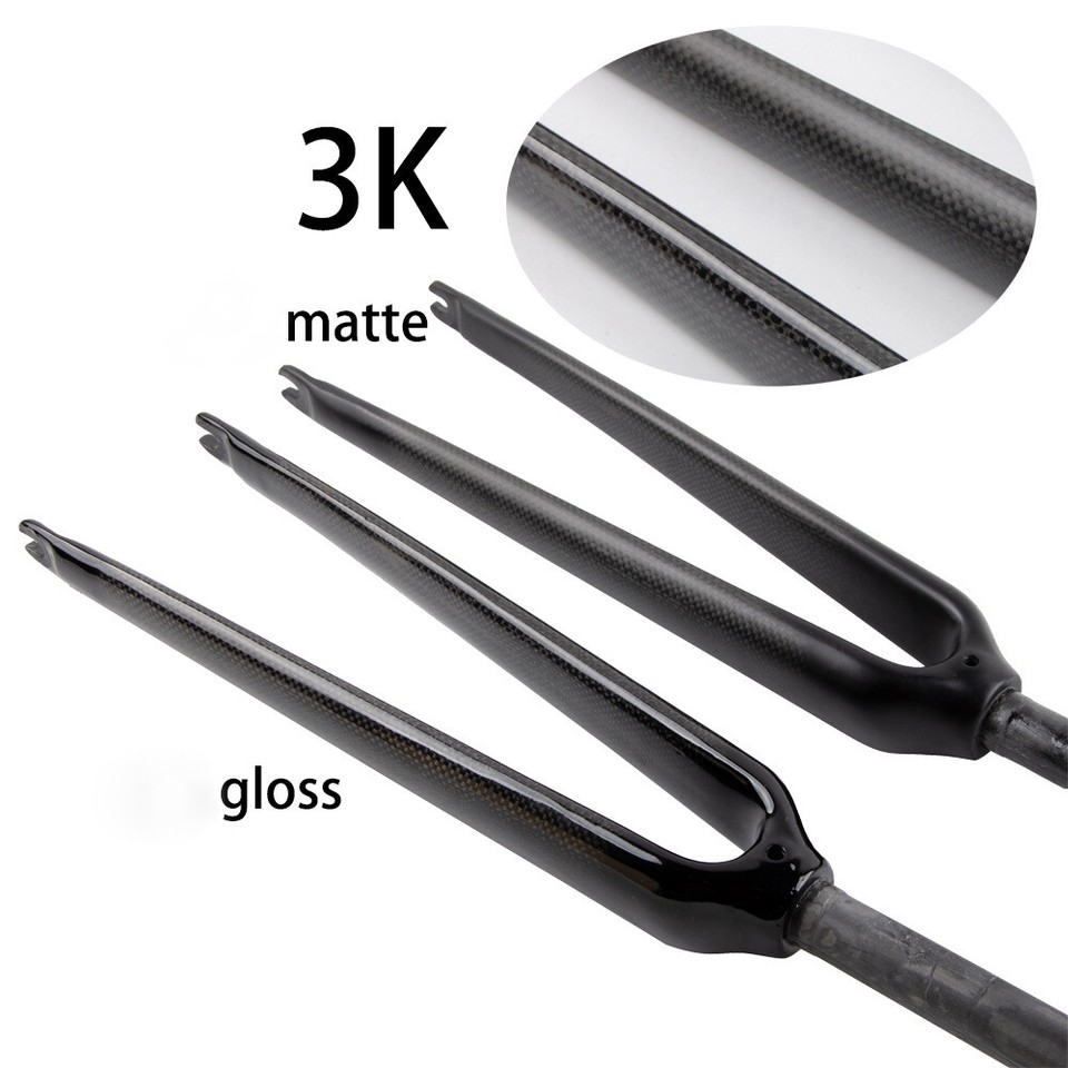 700C bicycle 1in Threadless Road Bike Carbon fiber Fork 1