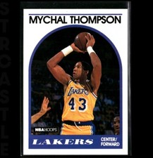 Mychal Thompson 1989-90 NBA Hoops #4 Los Angeles Lakers 🏀 Basketball Card