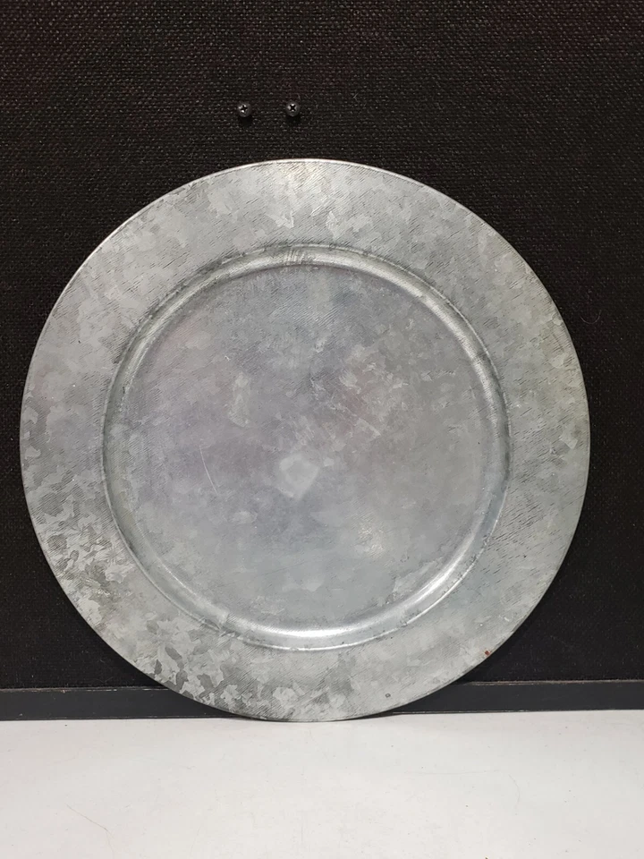 JUEGO DE 8- PLACAS DE CARGADOR DE ALUMINIO/ESTAÑO GALVANIZADO HERRAJES DE RESTAURACIÓN Foto 3 de 4