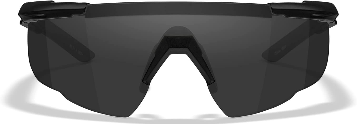 Airsoft Wiley X Saber Advanced Smoke Grey Matte Black Frame - Foto 3 di 6