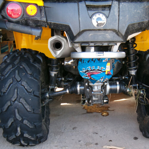 For Can Am Outlander 850 XT / XMR 2016-2023 Exhaust Pipe With Mid Link Pipe - Picture 3 of 7