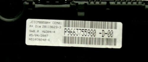 ⭐ Kombiinstrument CITROEN C4 PICASSA P9663755980-D-00 P9663755980D00 ⭐ - Bild 4 von 4