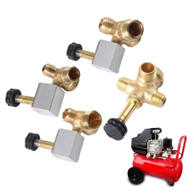 Air Compressor Pump Power Off Exhaust Solenoid Valve Unloading Bleed Check Valve