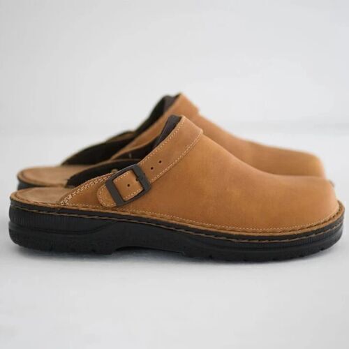 Zueco de primavera para hombre Zapatilla Clásica Antideslizante Resistente Sin cordones Zapatos cómodos- - Imagen 12 de 18