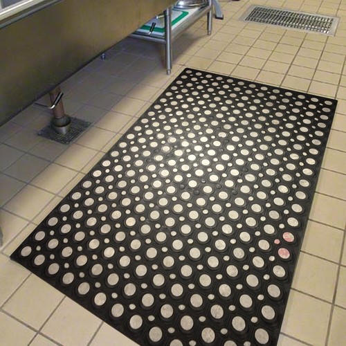 Door Entrance Mat Heavy Duty Non Slip Dirt Catcher Honeycomb Rubber Outdoor - Picture 7 of 9