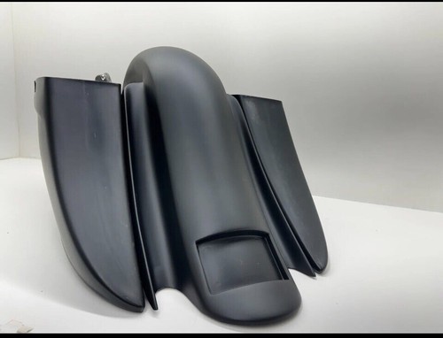 Harley Davidson 7.5"Down 14"Back Stretch Bags/Fender For Touring Models 97-13 FL - Picture 3 of 4