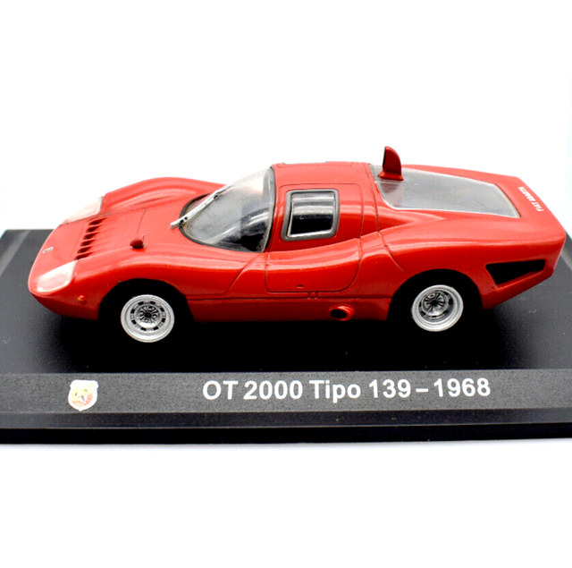 Model Car Abarth Ot 2000 Type 139 Scale 1:43 vehicles For collection IXO L Model Car Abarth Ot 2000 Type 139 Scale 1:43 vehicles For collection IXO L