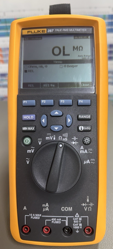 FLUKE 287 TRMS LOGGING MULTIMETER KIT -Trend Capture- Accessories --CALIBRATED-- - Picture 10 of 16