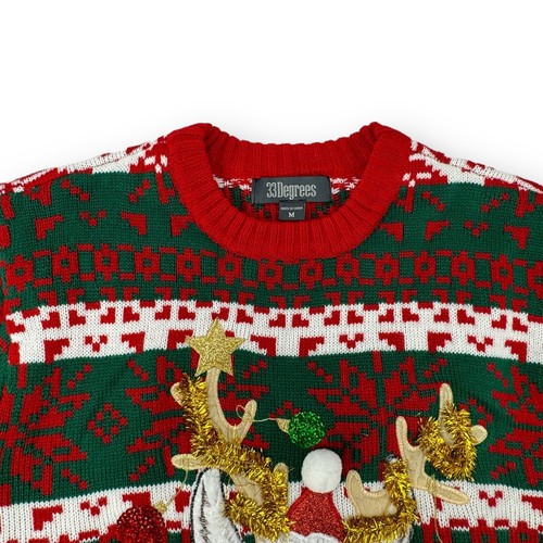 Ugly Christmas Sweater Women's Medium M - Picture 3 of 6